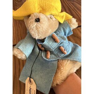 Vintage 1975 Eden Darkest Peru Paddington Teddy Bear Hand Puppet Tag Korea